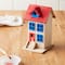 8 Pack: 7.5" Unfinished Wood Townhouse Birdhouse by Make Market®